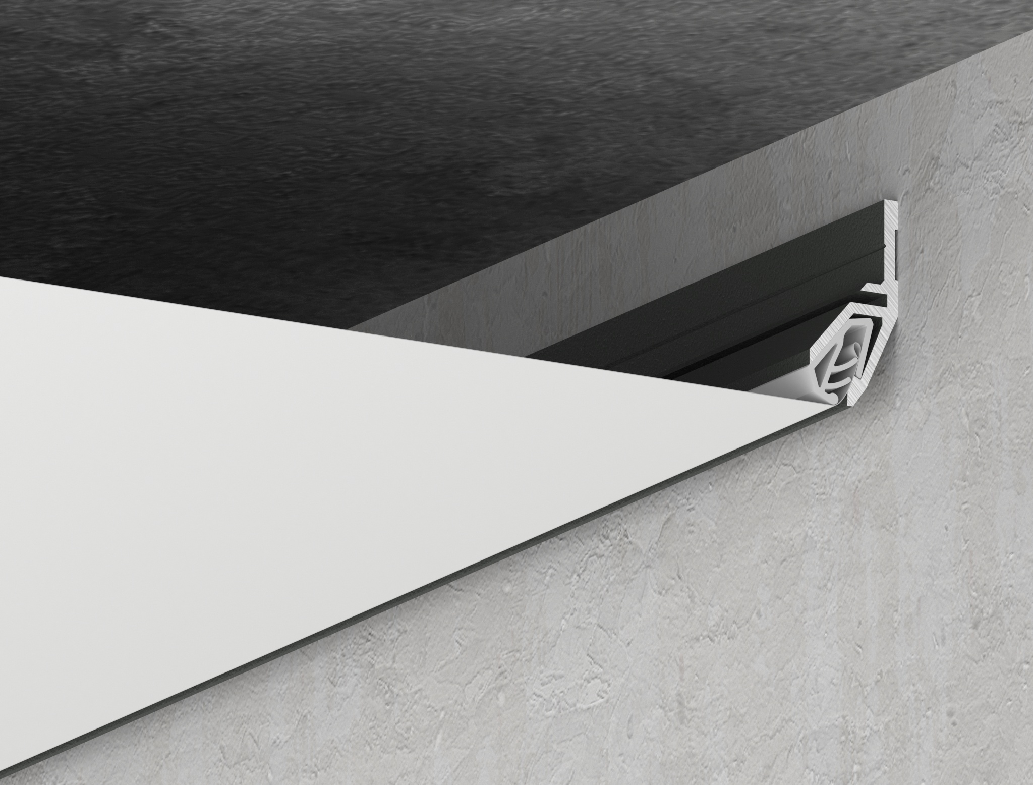 Теневые системы крепления для натяжных потолков Потолки Всем