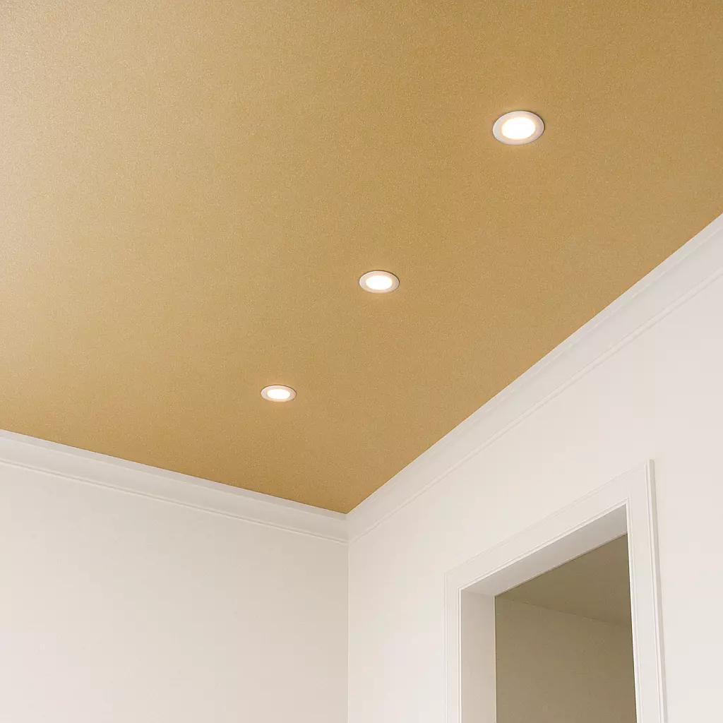 Золотые натяжные потолки Потолки Всем