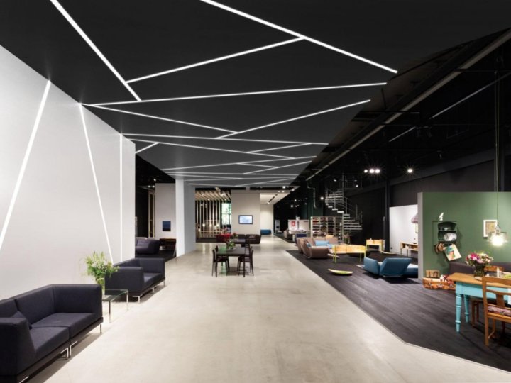 Натяжной потолок для офиса Потолки Всем