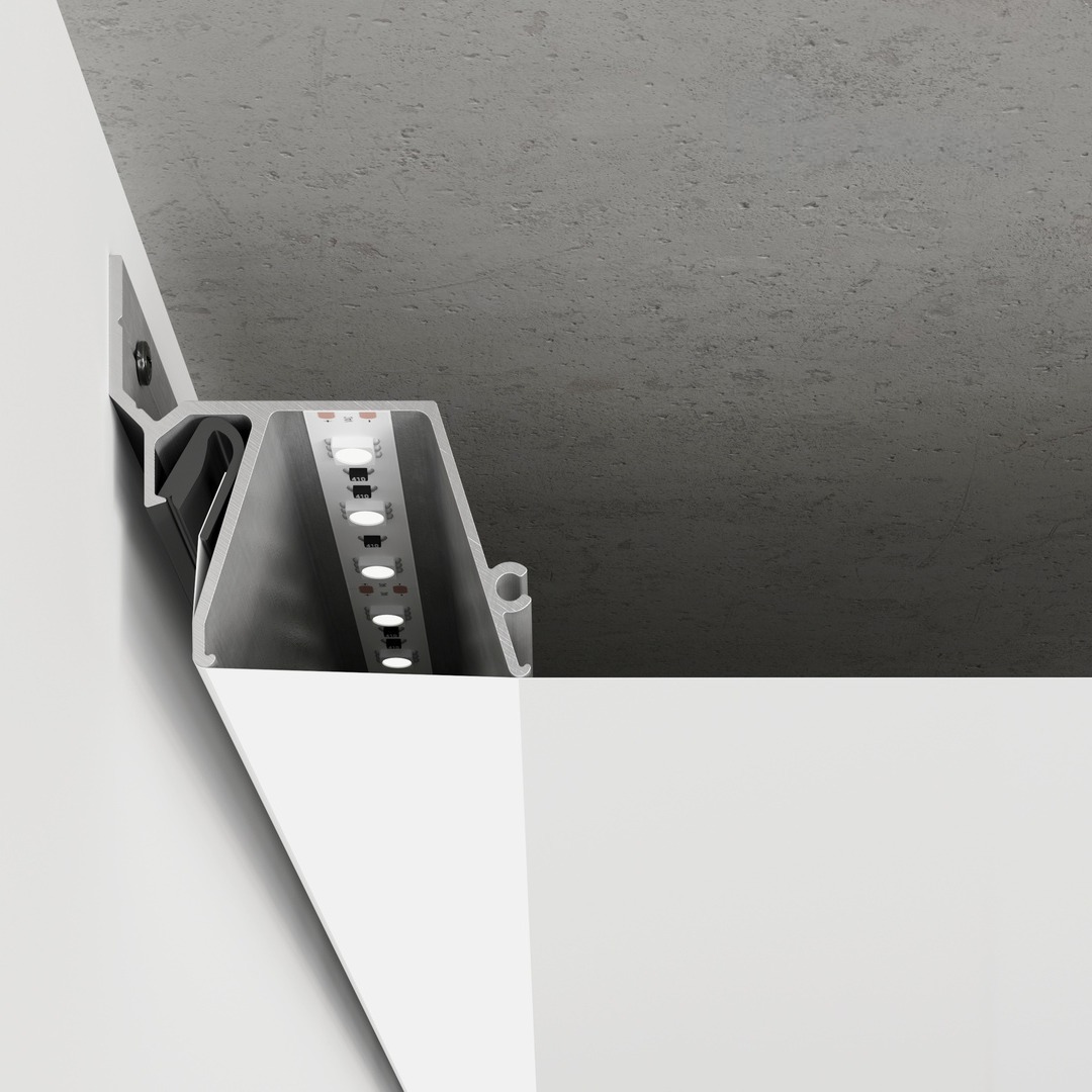 Системы крепления для контурно-теневых натяжных потолков Потолки Всем