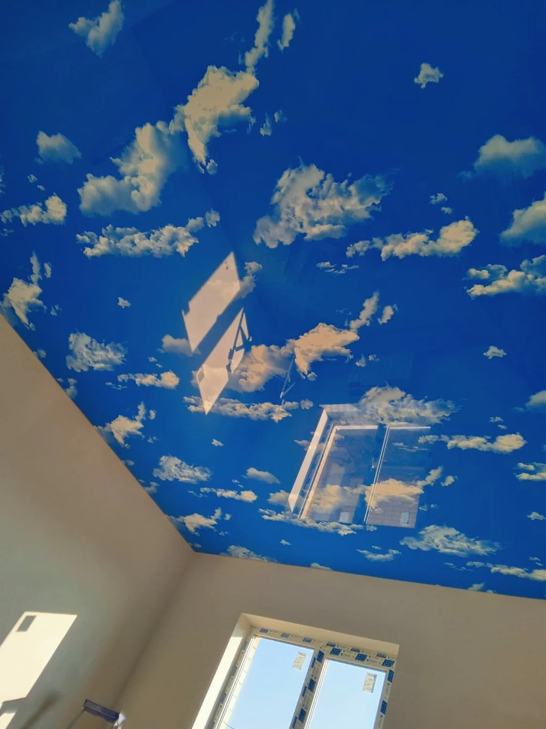 Натяжные потолки небо с облаками Потолки Всем