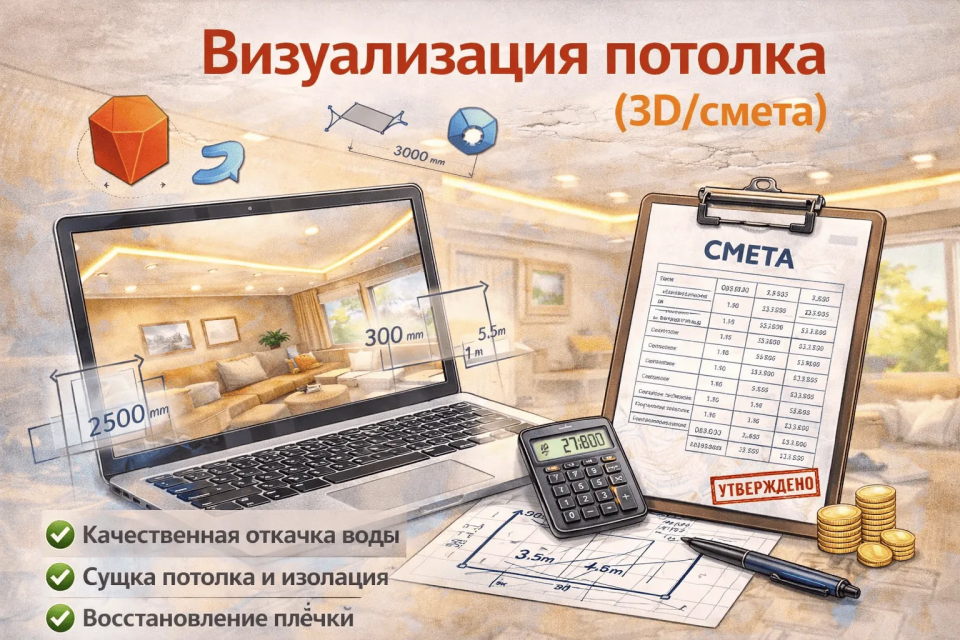 Визуализация потолка (3D/смета) potolki-vsem.ru
