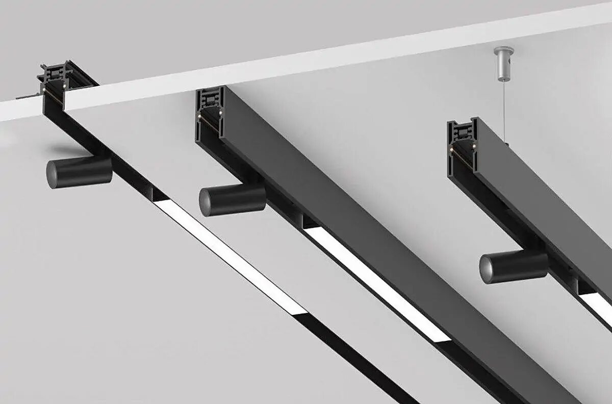 Накладная трековая система для натяжных потолков Потолки Всем