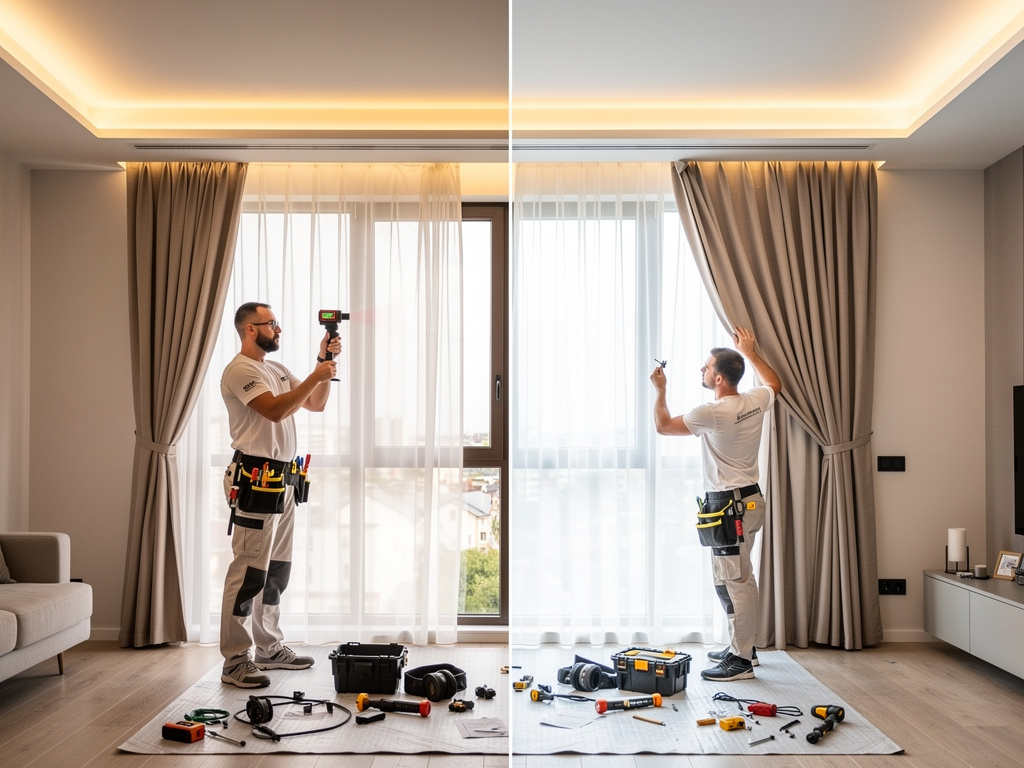 Ниша под карниз и подсветку: какая высота нужна, чтобы шторы не упирались и окно «дышало» Potolki-Vsem