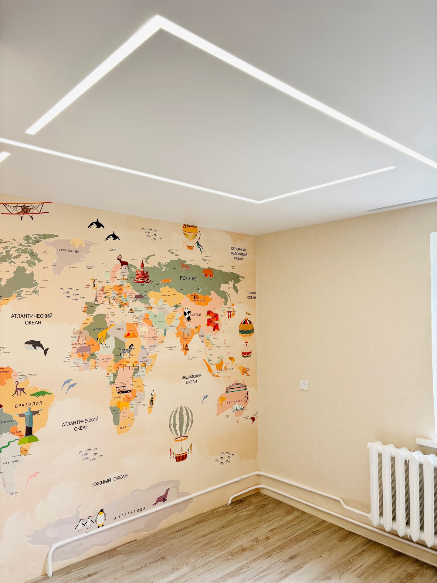 Натяжные потолки в детскую Потолки Всем