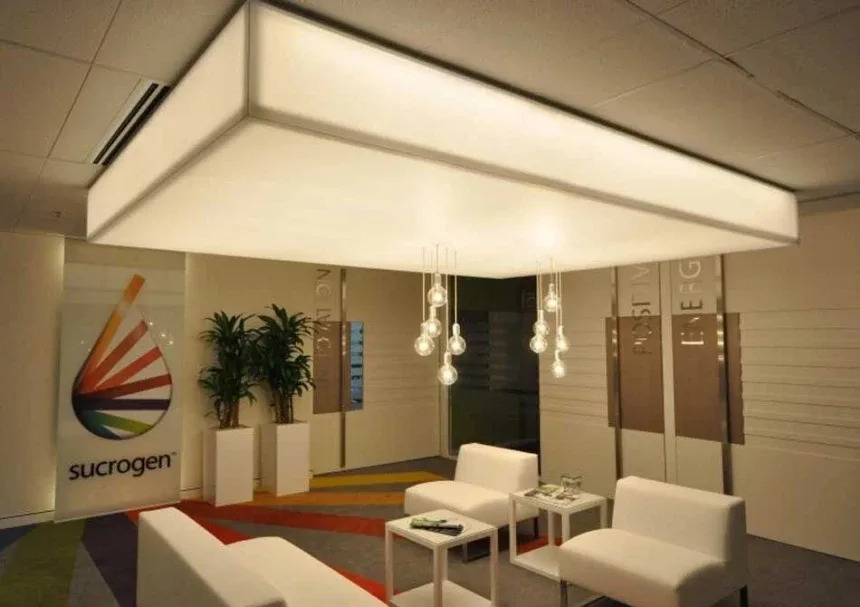 Натяжные потолки лайтбокс Потолки Всем