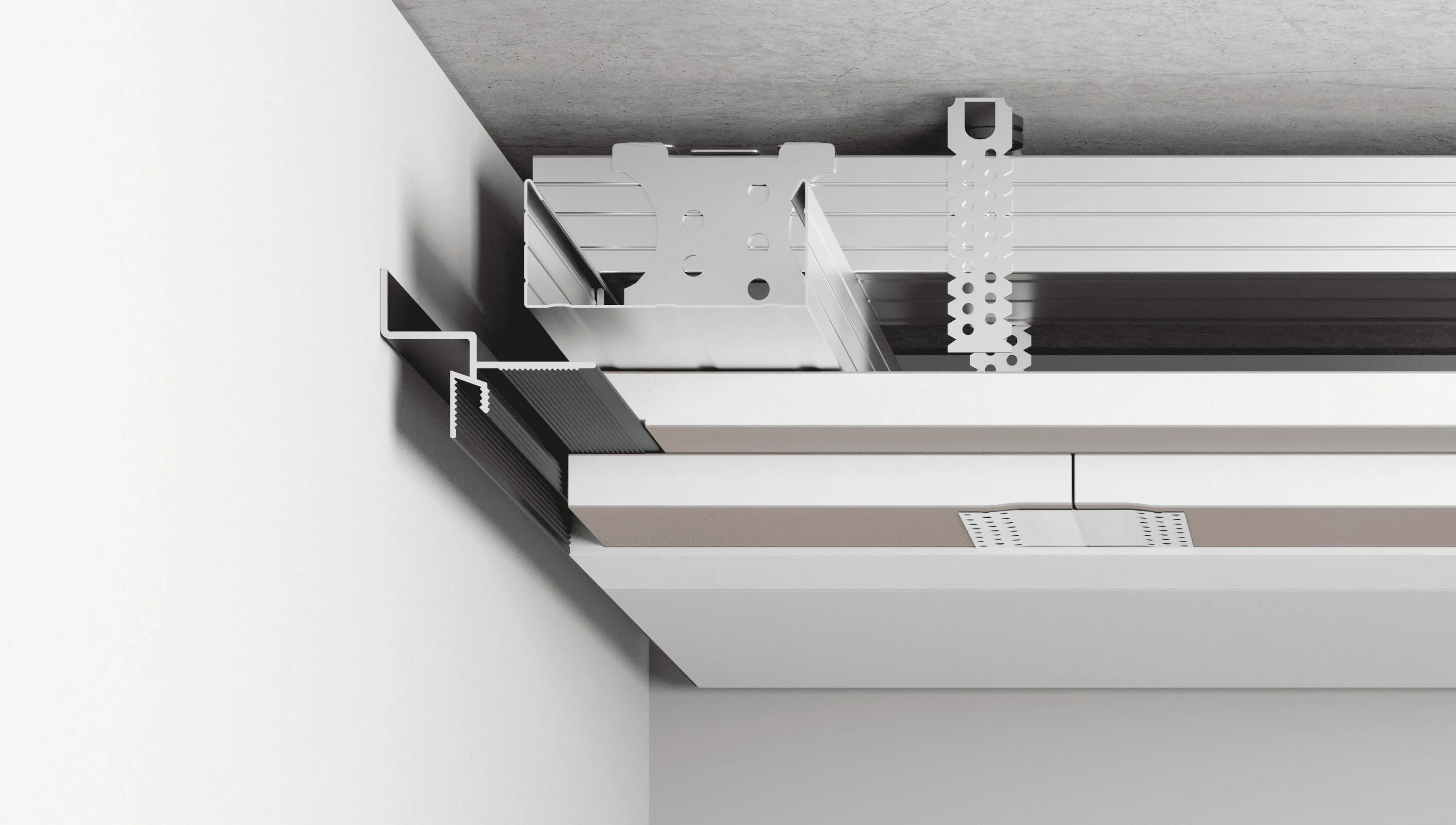 Теневые системы крепления для натяжных потолков Потолки Всем