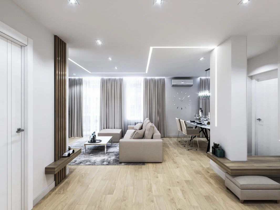 Потолок для трехкомнатной квартиры Потолки Всем